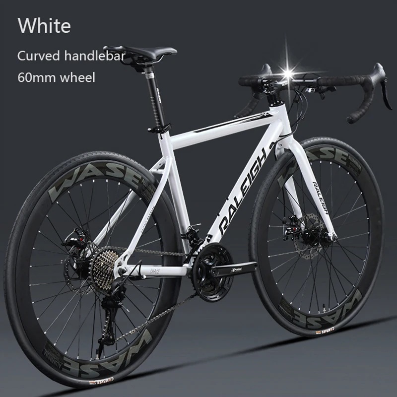 Дорожный велосипед 700C 27/ 30 скоростей дисковый тормоз гоночный рама из