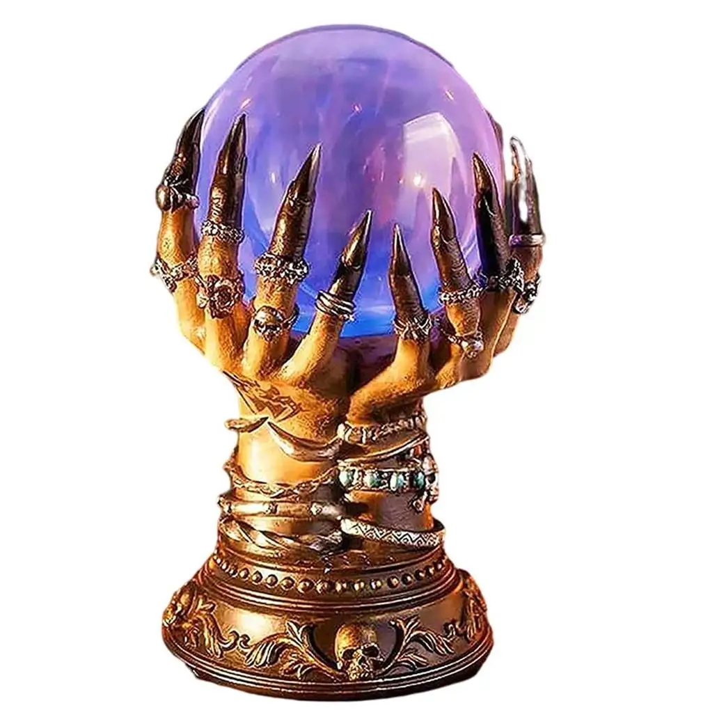 Crystal Ball Sensitive Party Ornaments Touch Lamp Sensitiveness Decorative Celestial Gothic Style Plasma Balls No 1