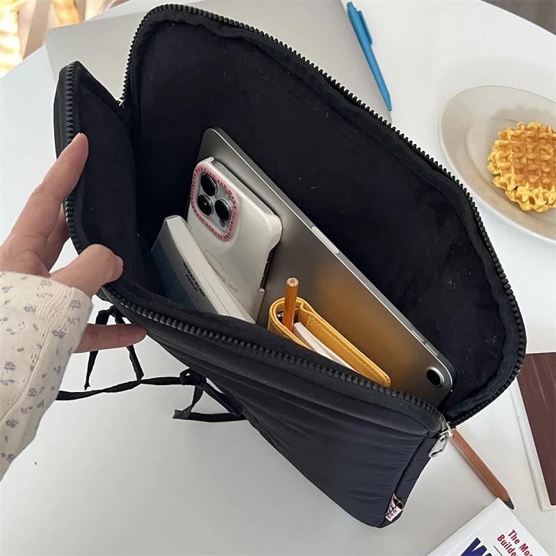 Милая сумка для ноутбука с бантом чехол планшета 11 13 3 14 15 6 дюймов Macbook Air Pro мягкий