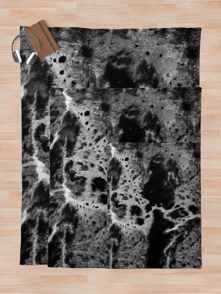 Одеяло Catahoula с леопардовым рисунком из меха собаки синее Мерле теплое зимнее