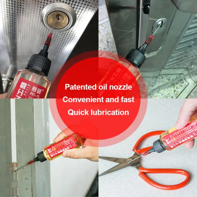 

Bent Head Chain Oil Corrosion Resistance Convenient Storage Dust Removal Bicycle Maintenance Equipment Rust Prevention 60ml