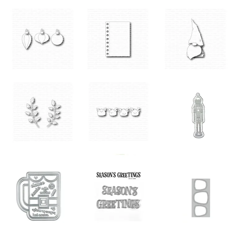 

Craft metal cutting die cutting die for mold moon, flower branch, scrapbook craft knife die blade die
