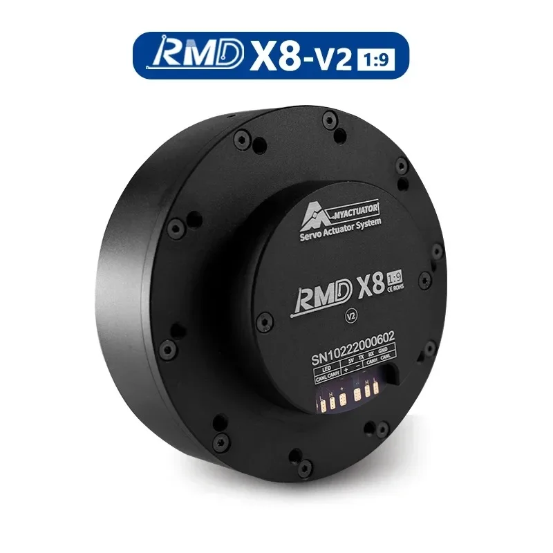 Микро-серводвигатель шестерня постоянного тока RMD-X8 1:9 V2 робот-двигатель для