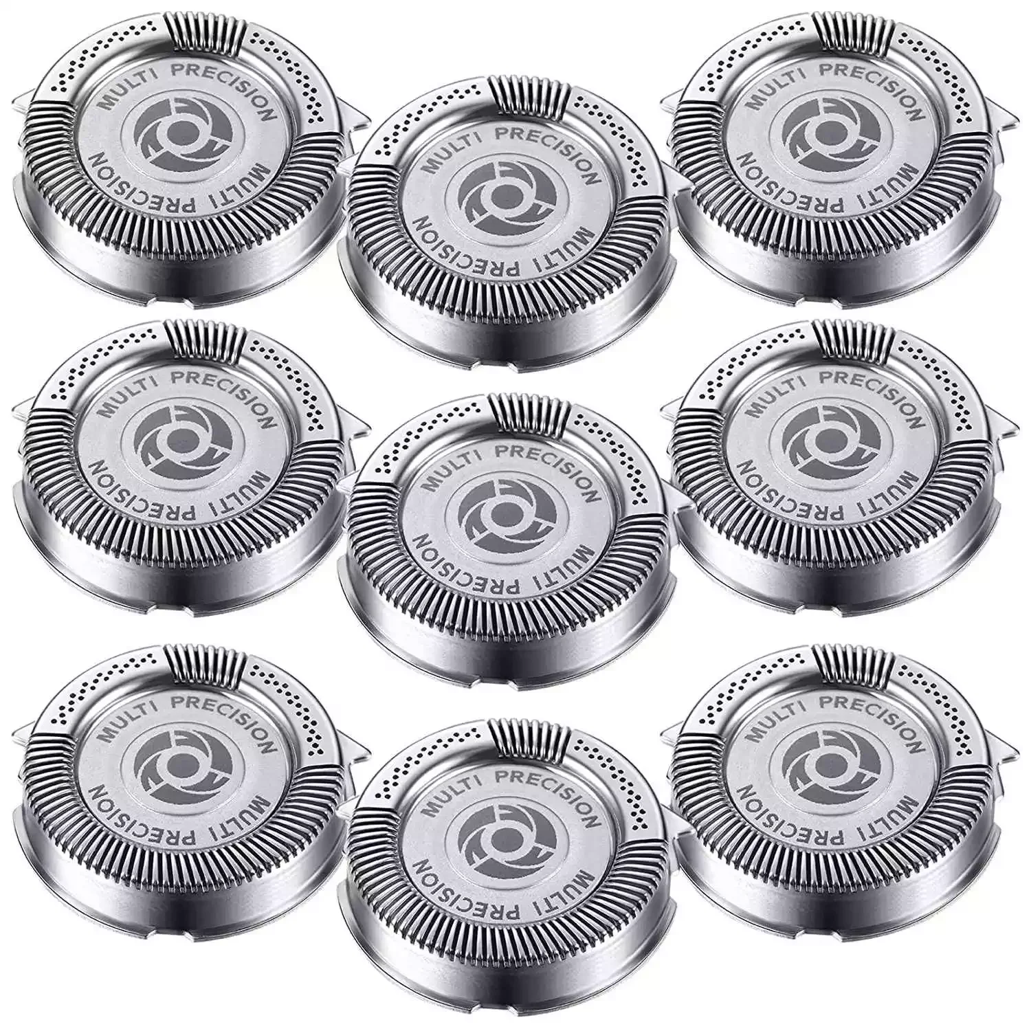 New in Replacement Heads for Philips Norelco Shavers Series 5000, AquaTouch, PowerTouch, 9 Pack Blades free shipping beauty heal