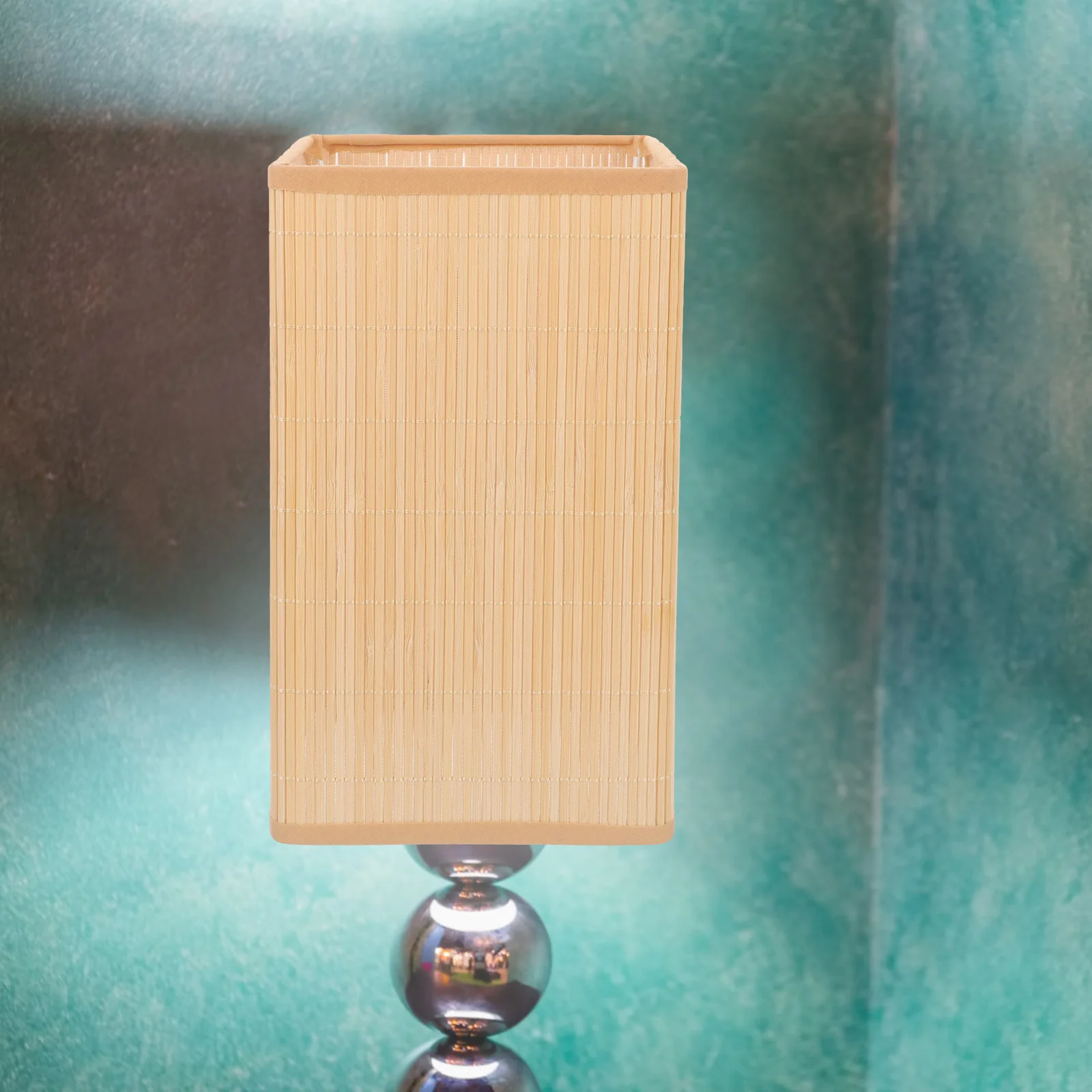 

Bamboo Lampshade Lampshades Pendant Light Cover Cylindrical Hanging Woven Floor