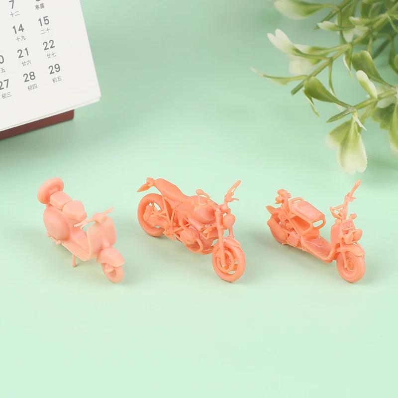 

1:64 смола модель мотоцикла мини -мотоцикл крошечный мотоцикл для DIY сцены DIY проекты