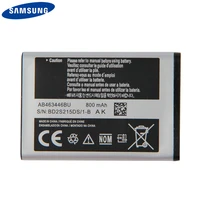 original replacement phone battery ab463446be for samsung c3300k x208 b189 b309 f299 e329 c3520 e1200m e339 e2330 battery 800mah