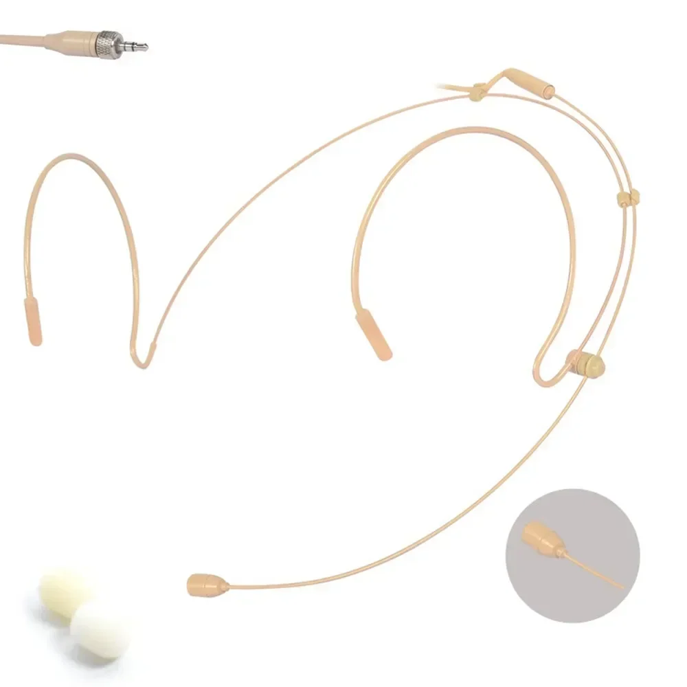 Гарнитура с двойным ушным крючком микрофон головной удобный для ношения Sennheiser