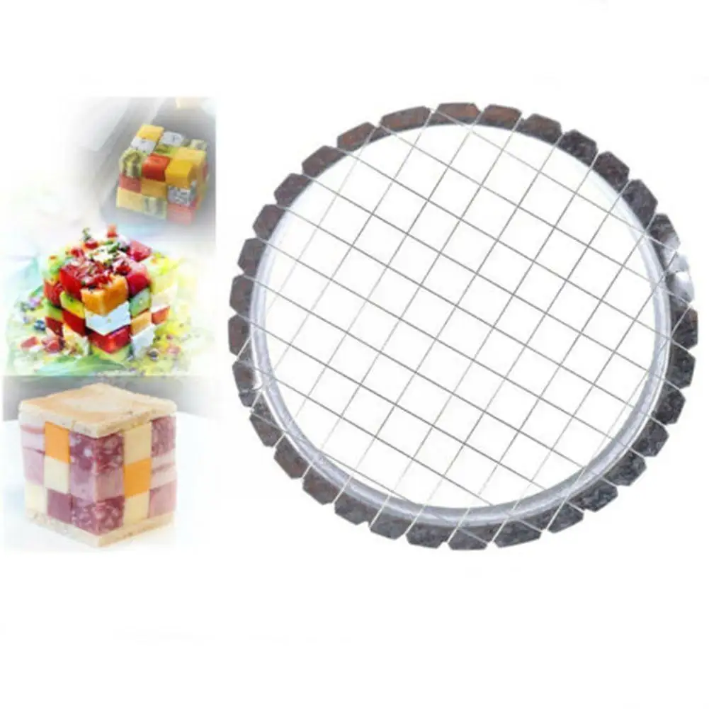 

Steel Egg Slicer Cutter Kitchen Grid Divider Fruit Cuter Potato Slicer Vegetable Tool Cutter Splitter J9l4