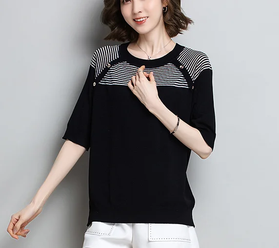

Short-sleeved t shirt women's 2022 new summer clothes loose for pregnant women one