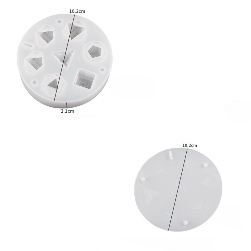 Полимерные кости для бега сделай сам набор из 7 предметов силиконовая форма