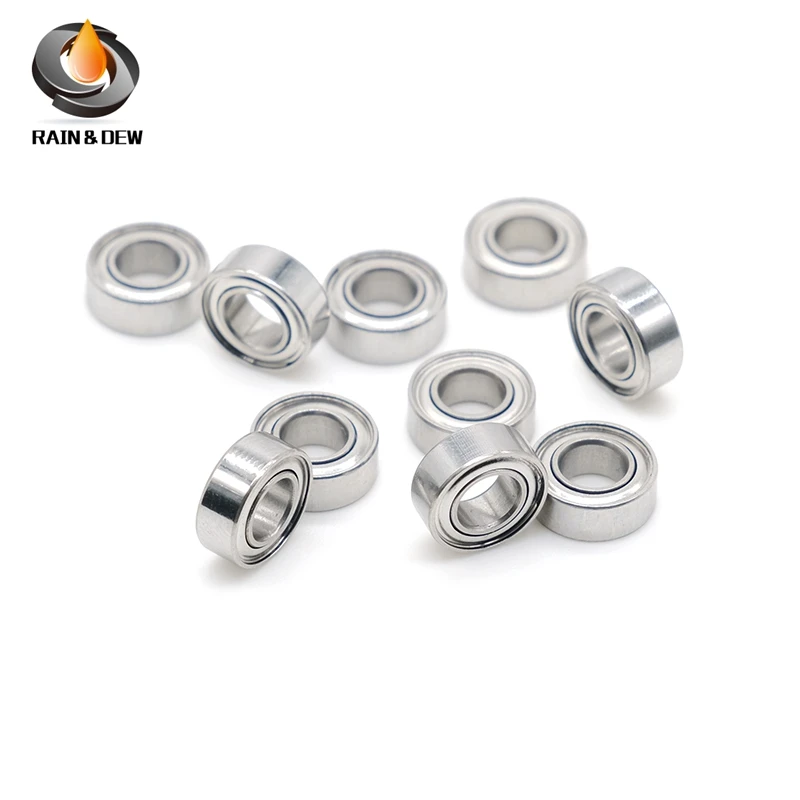 

High precision SMR74ZZ Stainless Steel Bearing ABEC-7 (10PCS) 4X7X2.5 mm Miniature Ball Bearings L-740ZZ