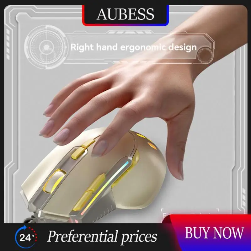 

G3 Comfortable Game Mouse Widely Compatible Silent Mouse Stable Wired Mechanical Optical Mouse For Business Office