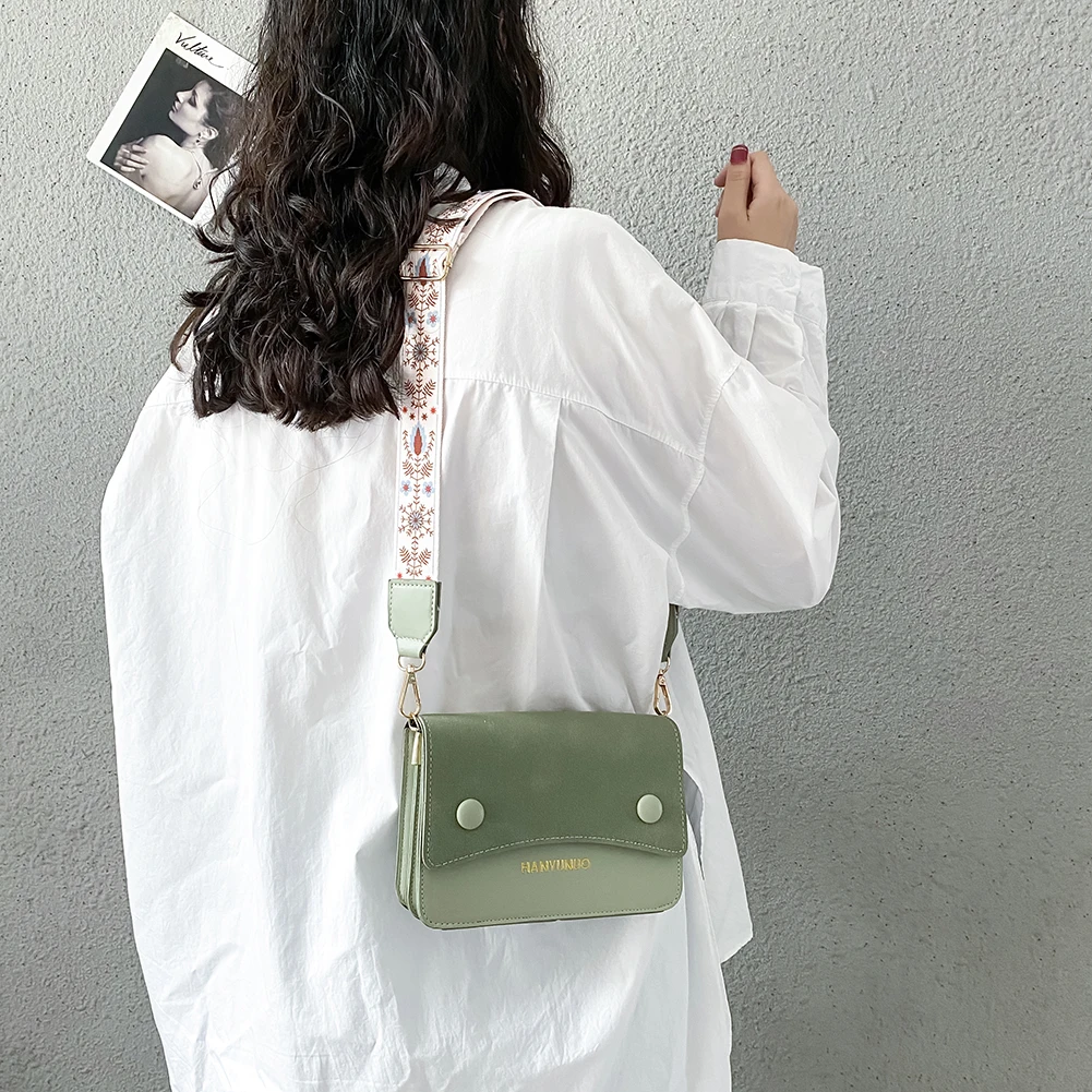 

Модная Изысканная сумка для покупок, женская сумка через плечо из искусственной кожи, Модные Портативные двухслойные сумки через плечо