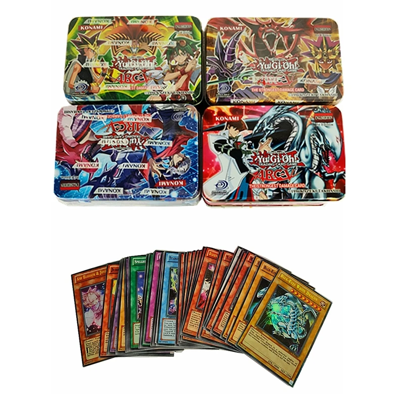 

Yugioh board game battle card English game card anime card foreign trade yugioh card iron box Yugioh card