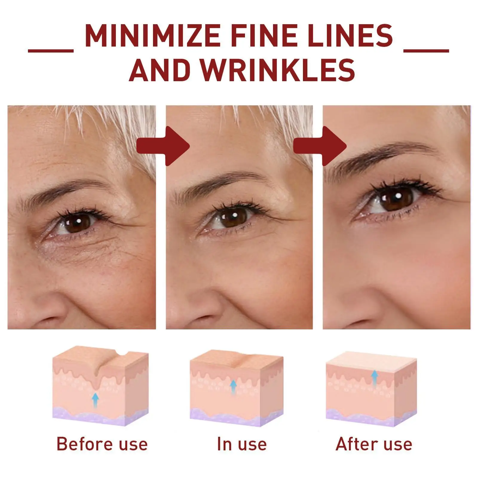 

10ml Face Plumping Oil Skin Care Shrink Pores Plump Skin Essence Collagen Aging Anti Absorbable D7r5