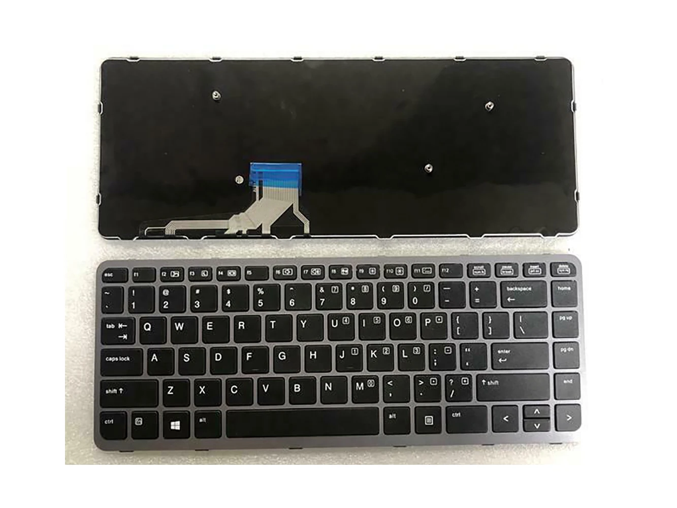 

Новая клавиатура для HP EliteBook 8540 8540P 8540 Вт черная (без точечной палки) US PK1307G3A00