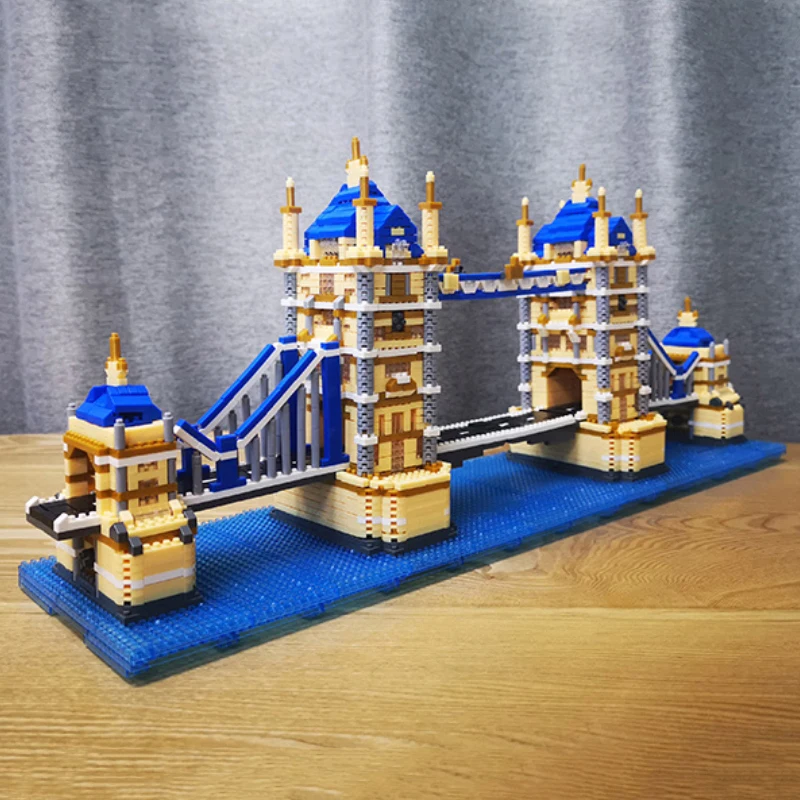 PZX 9919 г. мировая архитектура Лондонская башня мост река тамза 3D мини-алмазные