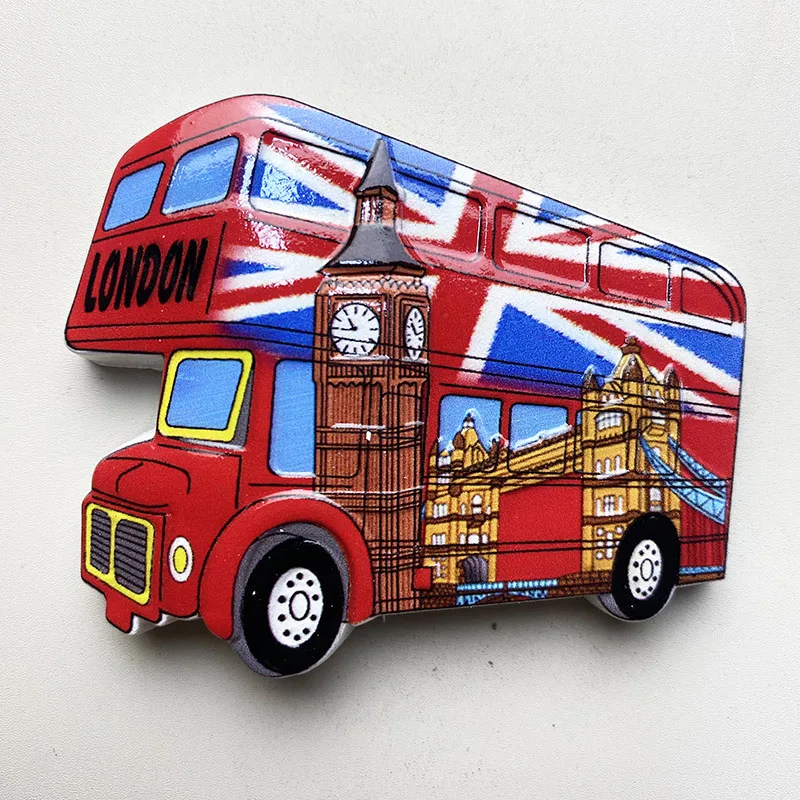 Лондонский двухслойный автобус туристические сувениры предметы домашнего