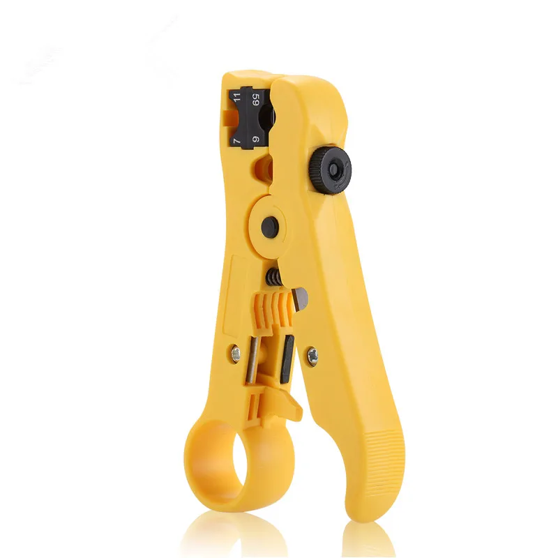 3 in1 Multi-function stripping wire tool Electrician universal coaxial cable stripper knife for UTP/STP RG59/6/7/11