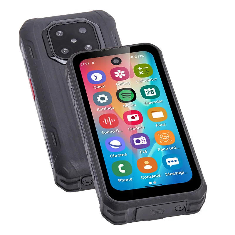 Фото Прочный мини-смартфон SOYES MAXO, Android 12, 3,88 дюйма, 6 ГБ + 128 ГБ, два карты, 4G, маленькие мобильные телефоны, 3000 мАч, фонарик, мобильный телефон №4