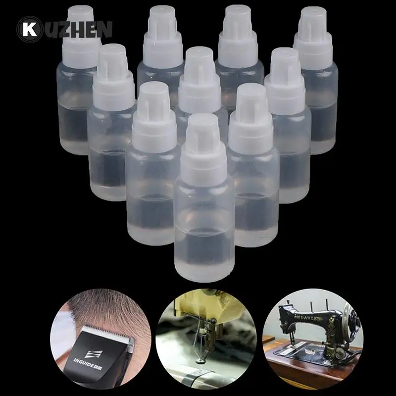 

10pcs 8ml Lubricant Hair Trimmer Blade Electric Clipper Shaver Maintenance Repair Oil Salon Hair Styling Tools