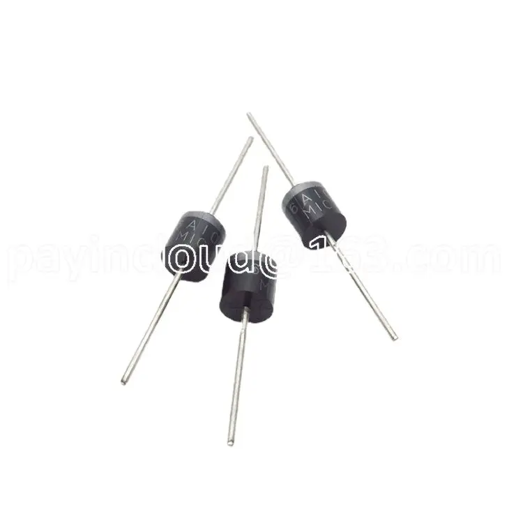 

6A10 выпрямительный диод, линейный 6A1200V, высокая мощность, большой чип, Длинная нога, совершенно новый