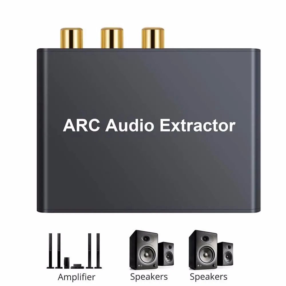 

Аналоговый преобразователь Аудио в аналоговый, HD RCA, DAC SPDIF