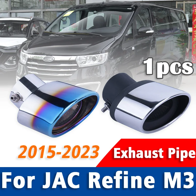 

Exhaust Pipe Muffler For Jac Refine M3 2015 2016 2017 2018 2019 2020-2023 Tailpipe Muffler Tip Car Rear Tail Throat Accessories