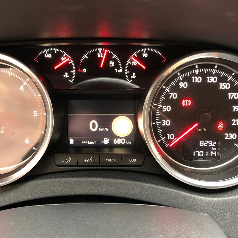 Автомобильный комбинированный матричный дисплей для Peugeot 508 508SW Citroen DS 1612869880 6155JA