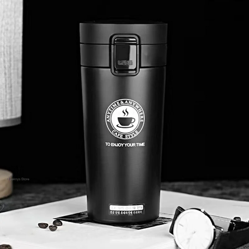 

380ml Thermo Cup Double Stainless Steel 304 Coffee Mug Leak-proof Travel Thermal Cup Thermosmug Water Bottle Termo De Agua