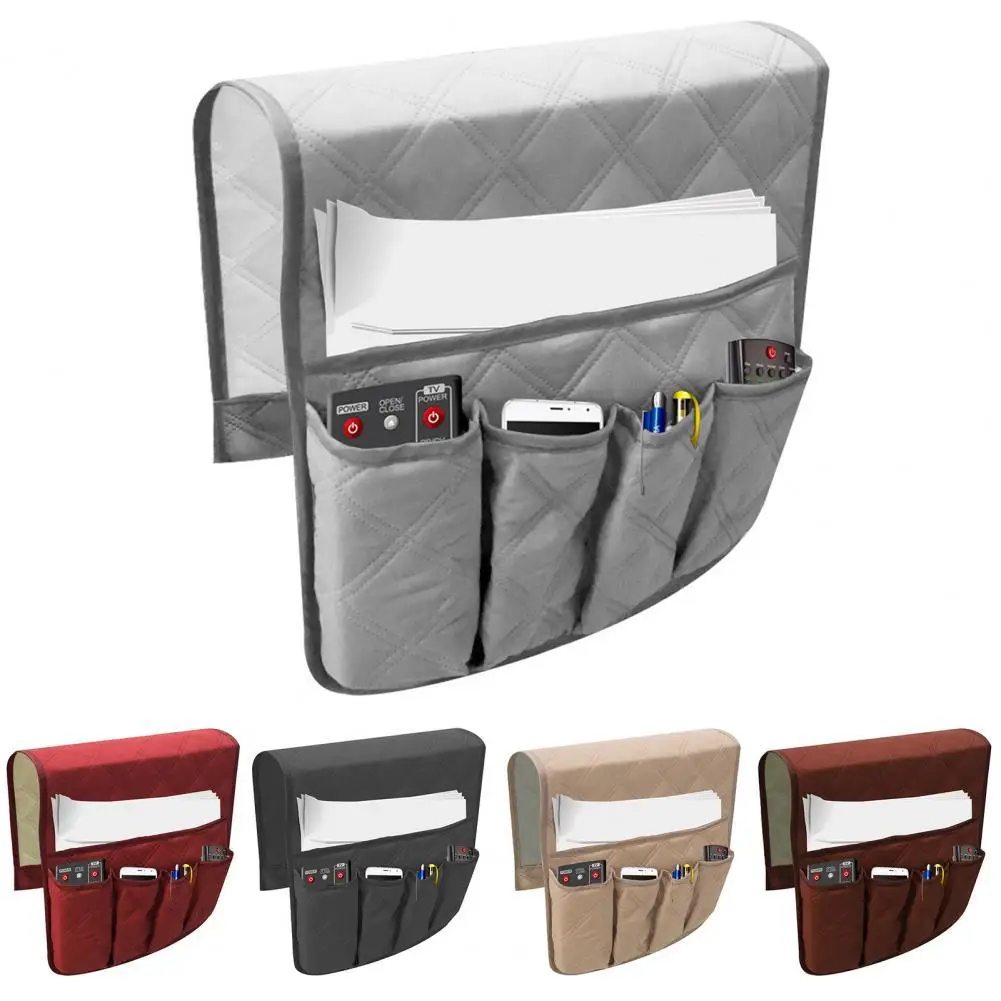 

Sofa Armrest Storage Bag Sofa Bedside Remote Control Storage Bag Living Room Supplies Sofa Armrest Bag Household Home Storage