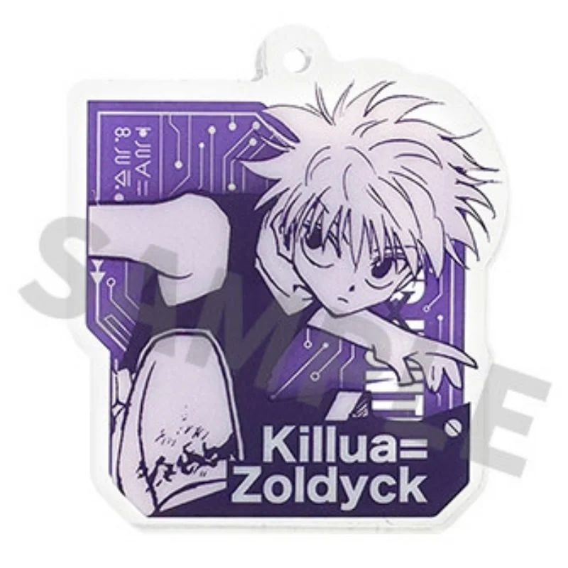 Брелоки-подвески из акрила по аниме HUNTER x HUNTER с персонажами Гоном Фриксом, Килуа Золдиком, Курапикой, Рорио, Хискоа, для сумок (art.: 3920d873bd2bd) - 3920d873bd2bd