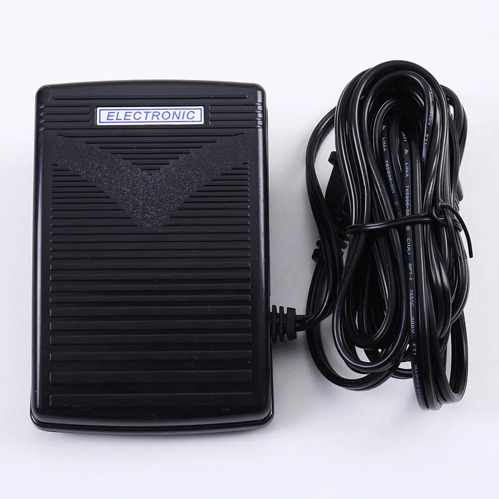 200-240V 50Hz For SINGER-Janome Sewing Machine Foot Control Pedal Power Cord Pedal Sewing Machine Speed Adjustor Part images - 6