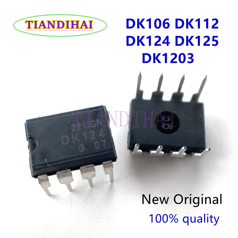 5-10 шт./лот DK106 DK112 DK124 DK125 DK1203 DIP-8 новый оригинальный импульсный чип источника питания