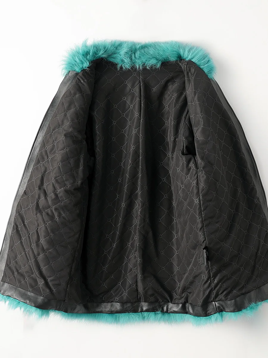 Short Fur Coat Women Stand Collar Zipper Tuscan Fur 2022 Winter New Korean Version of Leisure