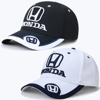 streetwear outdoor car team racing hat baseball cap embroidered cotton snapback for honda badge motorcycle gift man headdress