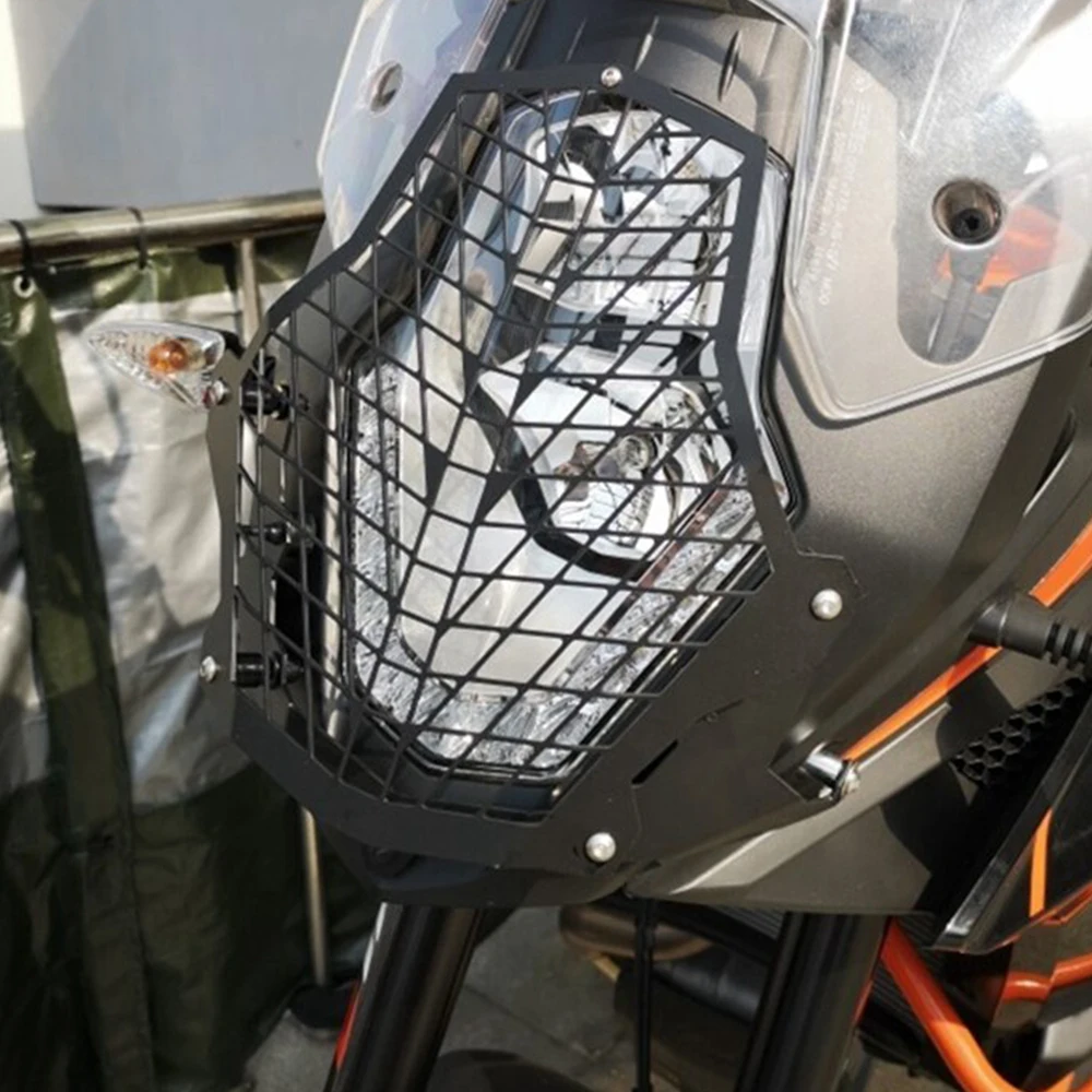 Для KTM 1050 1090 1190 R/L ADV 1290 Super Adventure передняя фара защита для фар гриль SUPERADV