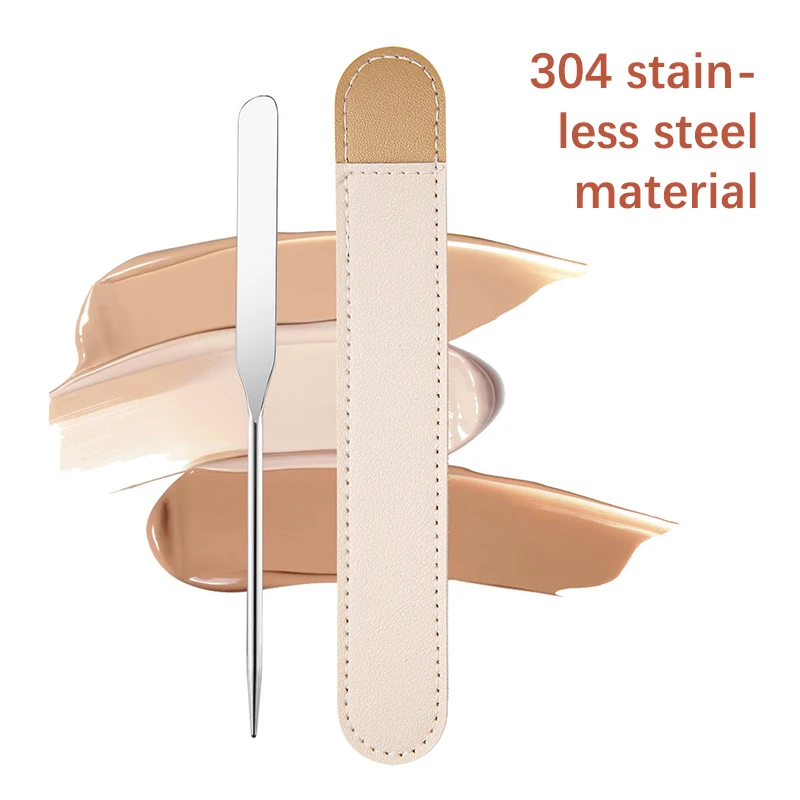 

Косметический инструмент для смешивания основа под макияж, из нержавеющей стали