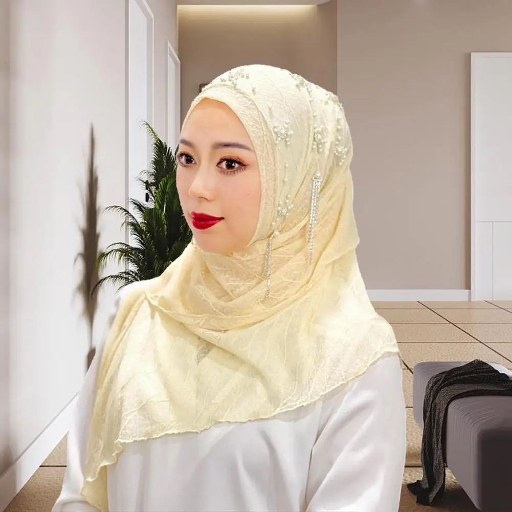 

Chic Lady Headscarf Windproof Casual Lady Head Wrap Women Hat Women Head Warp