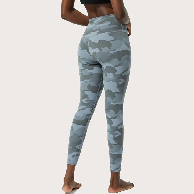 

Camouflage Women Fitness Leggings High Waist Push Up Ankle Length Jeggings Skinny Workout Quick Dry Slim Casual Leggings Female