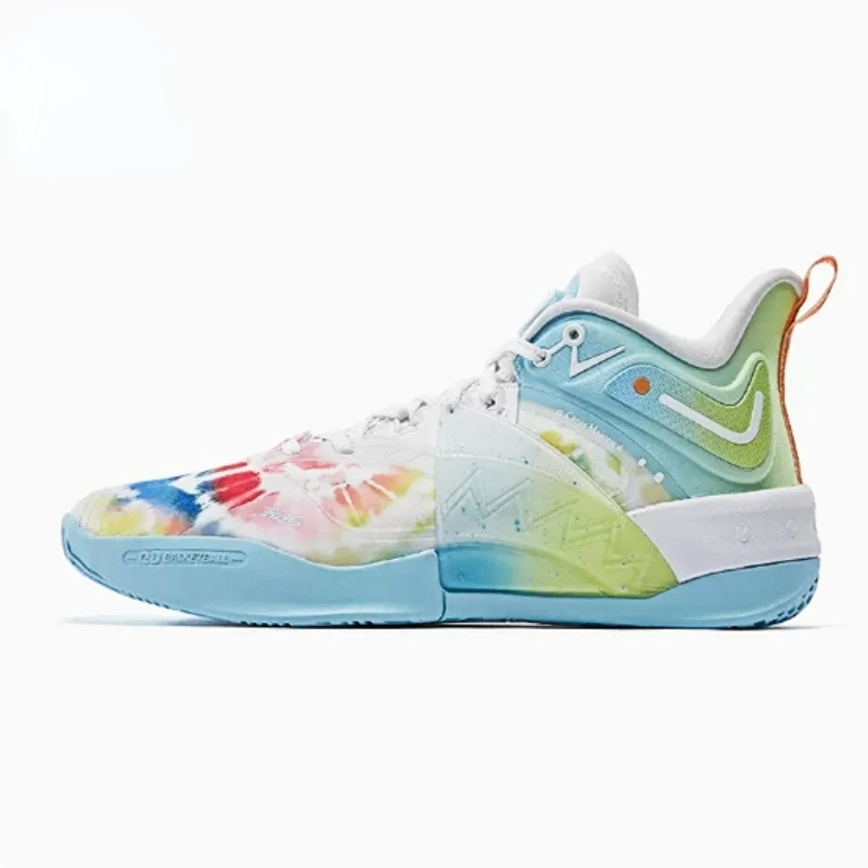 QIAODAN Basketball Shoes for Men 2023 Anti-Friction High Top Breathable Lace-up Cushioning Training Athletic Sneakers XM45220130