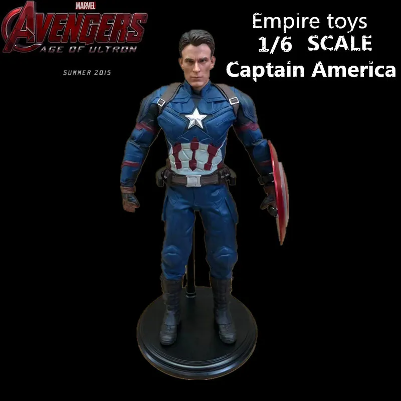 

Marvel Avengers Captain America 1/6 Scale Collectible Figure Avengers Steve Rogers Models Toys 30cm