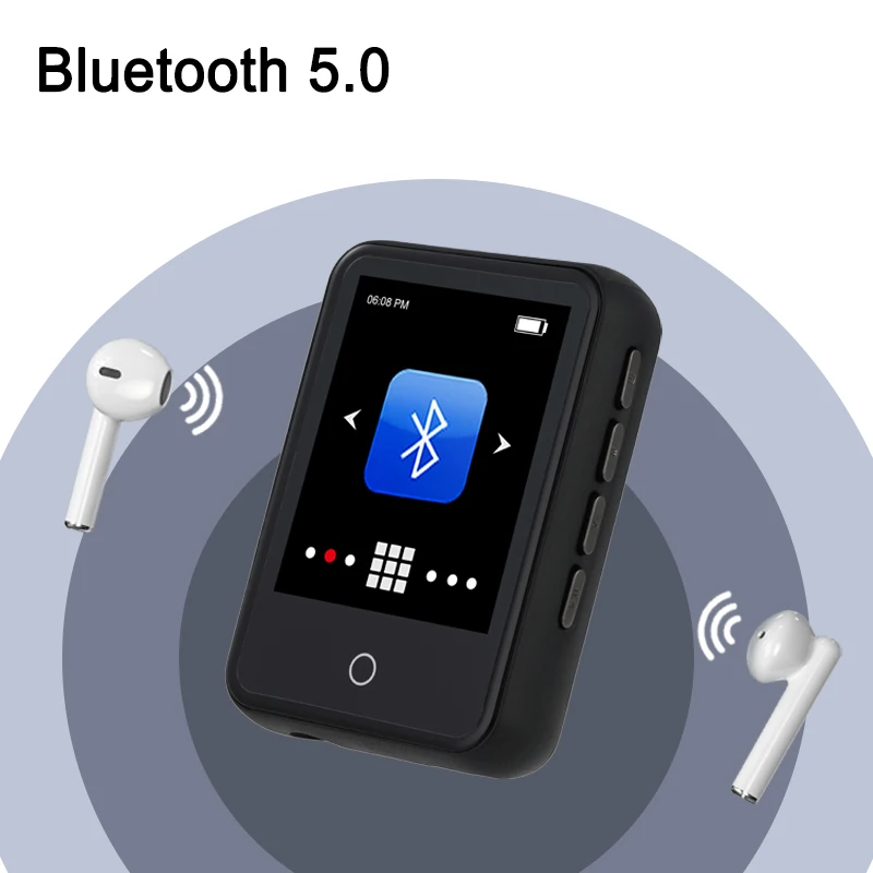 Оригинальный 3 5-дюймовый мини MP3-плеер с поддержкой Bluetooth 1 8 SD-карта сенсорный