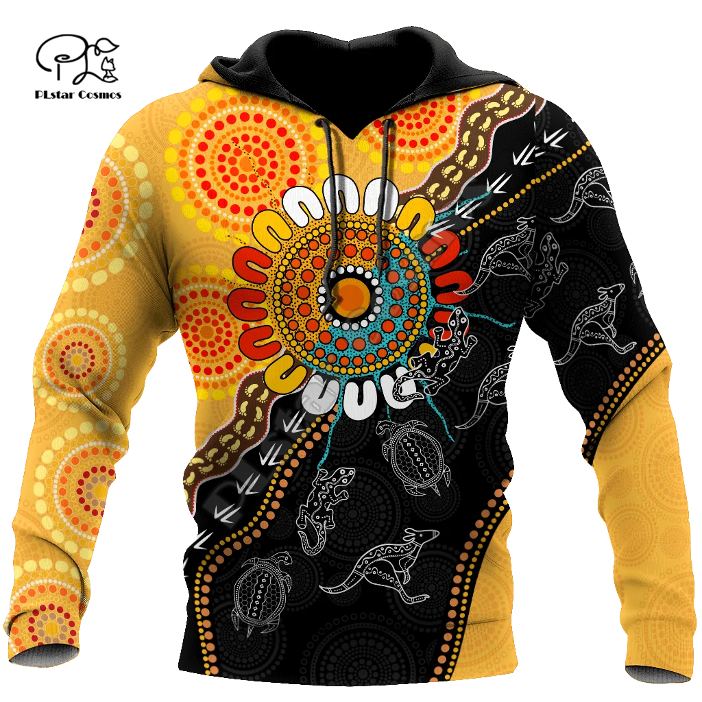 

Newest Aboriginal Australia Indigenous Culture Country Tribal Retro Tracksuit Men/Women 3DPrint Casual Funny Harajuku Hoodies F