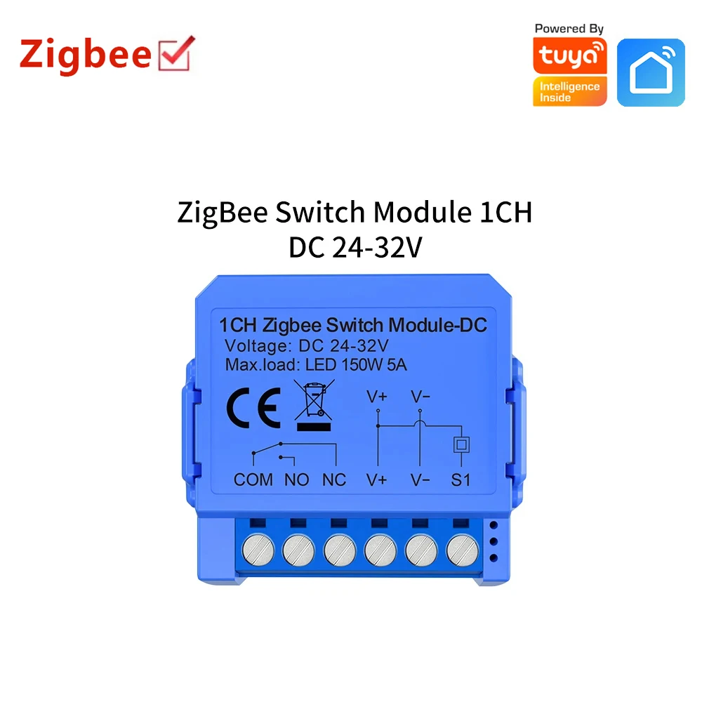 

Модуль умного переключателя Tuya ZigBee для умного дома