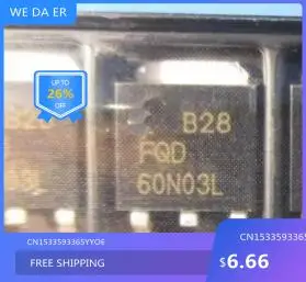 

Free shipping new%100 new%100 60N03L FQD60N03L