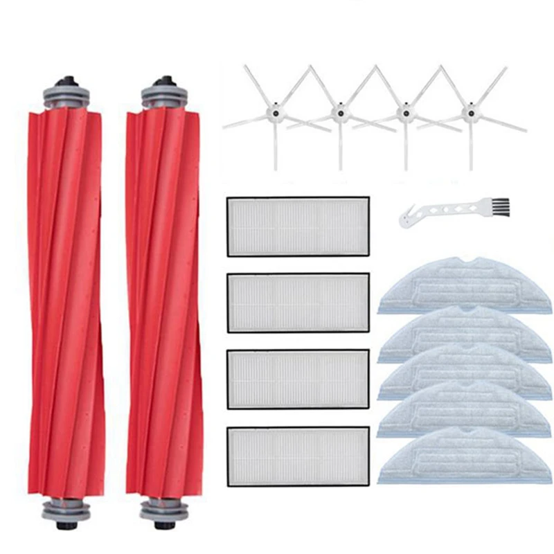 

Main Brush Side Brush Hepa Filter Mop Cloth For Xiaomi Roborock S7 T7S T7plus Vacuum Cleaner Accessories Spare Parts