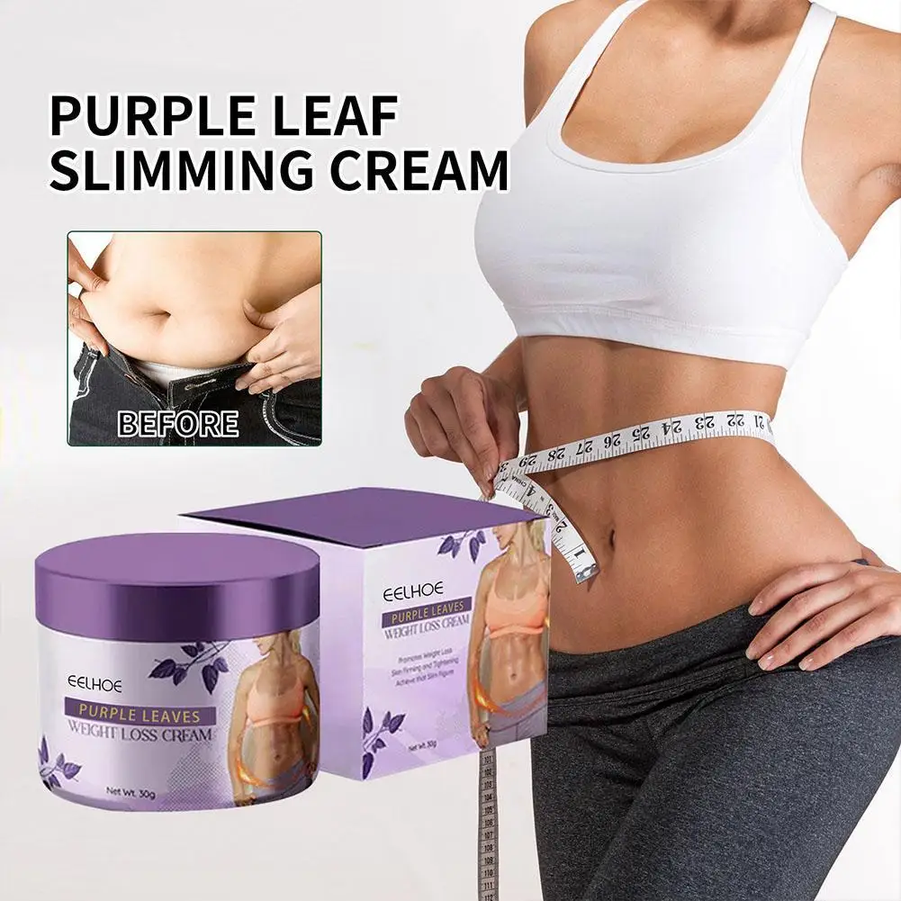 

Kenyan Purple Leaves Weight Loss Cream, Fat Burning Cream, Cellulite Cream 30g Anti T4Z1