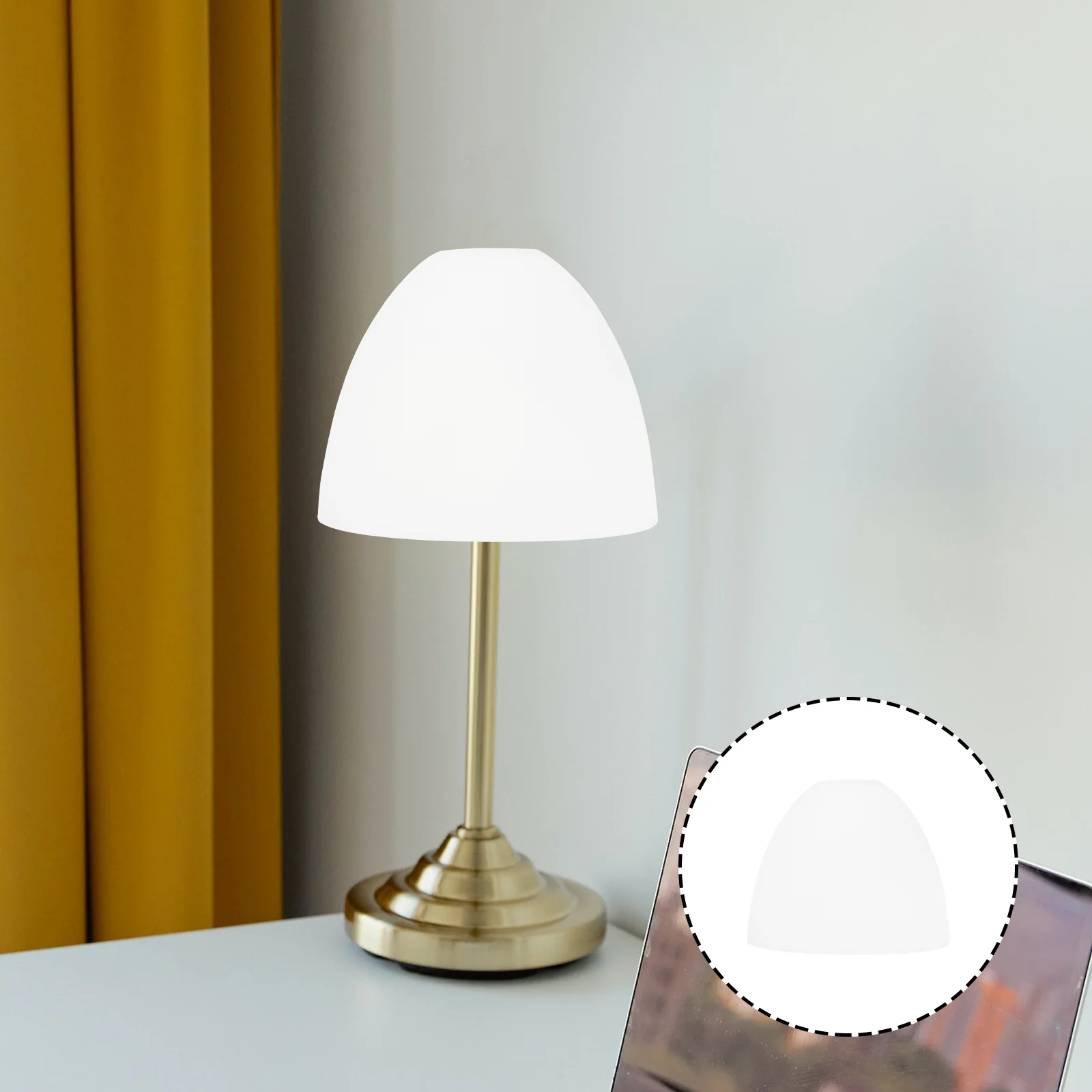 

Simple Lampshade Creative Frosted Glass Hanging Light Cover Simple Light Shade